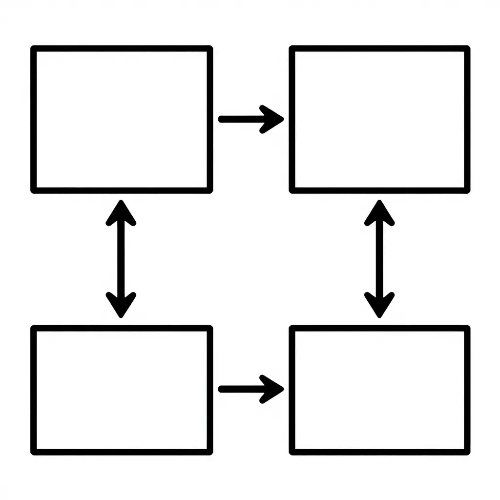 Minimalist 2D flow diagram showing four connected boxes representing the cold-weather charging routine for an electric loader battery pack: precondition/preheat the pack, charge at limited current, allow equalization, then return to duty
